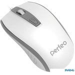 Мышь Perfeo PF-383-OP Profil (белый/серый)