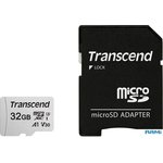Карта памяти Transcend microSDHC 300S 32GB + адаптер [TS32GUSD300S-A]