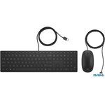 Мышь + клавиатура HP Pavilion 400 (черный)