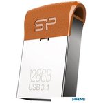USB Flash Silicon-Power Jewel J35 128GB (серебристый)