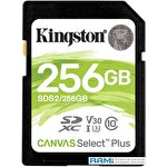 Карта памяти Kingston Canvas Select Plus SDXC 256GB