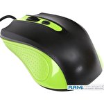 Мышь Omega OM-05 (черный/зеленый)