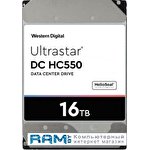 Жесткий диск WD Ultrastar DC HC550 16TB WUH721816AL5204