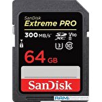 Карта памяти SanDisk Extreme PRO SDXC SDSDXDK-064G-GN4IN 64GB