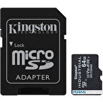 Карта памяти Kingston Industrial microSDHC SDCIT2/64GB 64GB (с адаптером)