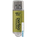 USB Flash Perfeo E01 32GB (золотистый)