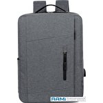 Городской рюкзак Miru Skinny 15.6 (серый)