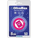 USB Flash Oltramax 50 8GB (розовый)
