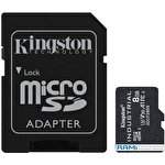 Карта памяти Kingston Industrial microSDHC SDCIT2/8GB 8GB (с адаптером)