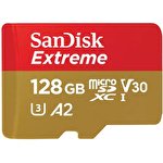 Карта памяти SanDisk Extreme SDSQXAA-128G-GN6GN microSDXC 128GB