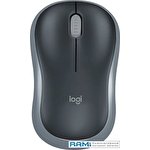 Мышь Logitech M186 (черный/серый)