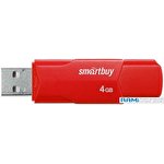 USB Flash SmartBuy Clue 4GB (красный)