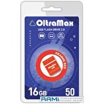 USB Flash Oltramax 50 16GB (оранжевый)