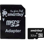 Карта памяти Smart Buy microSDHC Class 10 32GB (SB32GBSDCL10-01)