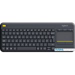 Клавиатура Logitech K400 Plus (черный, нет кириллицы)