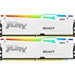 Оперативная память Kingston FURY Beast RGB 2x32ГБ DDR5 5600 МГц KF556C36BWEAK2-64