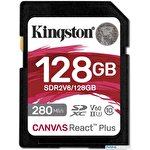 Карта памяти Kingston Canvas React Plus V60 SDXC 128GB