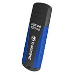 USB Flash Transcend JetFlash 810 128GB (черный/синий)