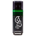 USB Flash Smart Buy Glossy Dark Grey 64GB [SB64GBGS-DG]