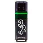 USB Flash Smart Buy Glossy Dark Grey 32GB [SB32GBGS-DG]