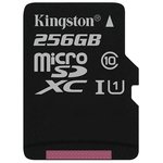Карта памяти Kingston Canvas Select SDCS/256GB microSDXC 256GB (с адаптером)