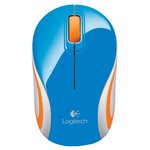 Мышь Logitech Wireless Mini Mouse M187 Brave Blue (910-004180)
