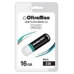 USB Flash Oltramax 230 16GB (черный) [OM-16GB-230-Black]