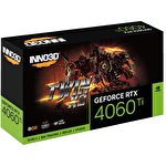 Видеокарта Inno3D GeForce RTX 4060 Ti 8GB Twin X2 N406T2-08D6-171153N