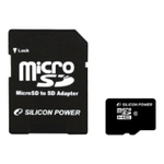 Карта памяти Silicon-Power microSDHC (Class 10) 16GB (SP016GBSTH010V10)