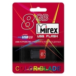 USB Flash Mirex ARTON RED 8GB (13600-FMUART08)