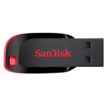USB Flash SanDisk Cruzer Blade Black 128GB (SDCZ50-128G-B35)