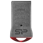 USB Flash Silicon-Power Jewel J01 Silver/Red 16GB (SP016GBUF3J01V1R)