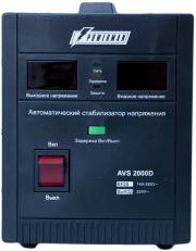 Стабилизатор напряжения Powerman AVS 2000D Black