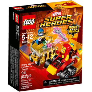 Конструктор LEGO Mighty Micros: Железный человек против Таноса 76072