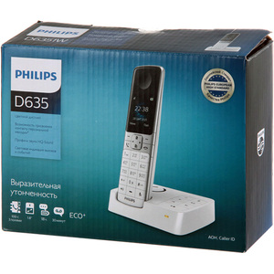 Радиотелефон PHILIPS D6351W/51 White