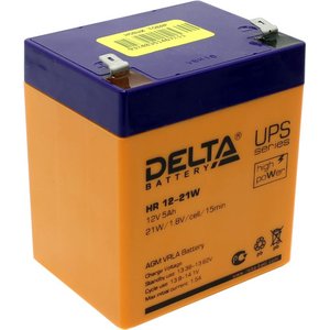 Аккумулятор для ИБП Delta HR 12-21W (12В/5 А·ч)