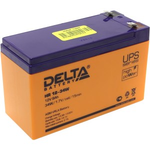 Аккумулятор для ИБП Delta HR 12-34W (12В/9 А·ч)
