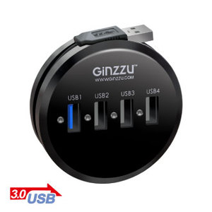 USB-хаб Ginzzu GR-314UB