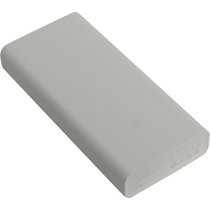 Внешний аккумулятор Xiaomi Mi Power Bank 2C White (2xUSB 2.4A, 20000mAh, Li-Pol) VXN4212CN
