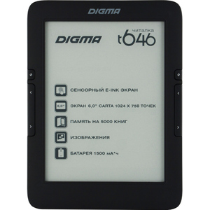 Электронная книга Digma T646 Black
