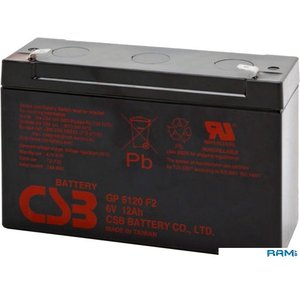 Аккумулятор для ИБП CSB GP6120 (6В/12 А·ч)