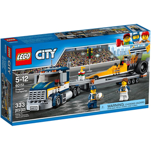 Конструктор LEGO Грузовик для перевозки драгстера 60151