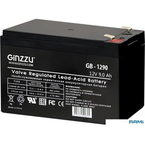 Аккумулятор для ИБП Ginzzu GB-1290 (12В/9 А·ч)
