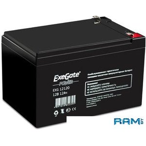Аккумулятор для ИБП ExeGate Power EXG 12120 (12В/12 А·ч) [EP160757RUS]