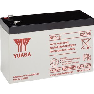 Аккумулятор для ИБП Yuasa NP7-12 (12В/7 А·ч)