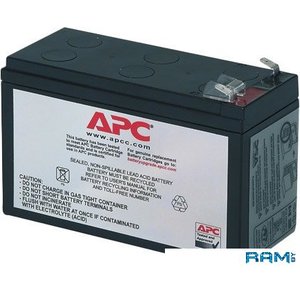 Аккумулятор для ИБП APC RBC17 (12В/9 А·ч)