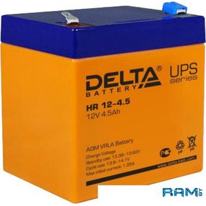Аккумулятор Delta HR 12-4.5 (12V, 4.5Ah)