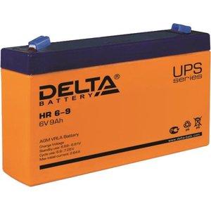 Аккумулятор для ИБП Delta HR 6-9 634W (6В/9 А·ч)