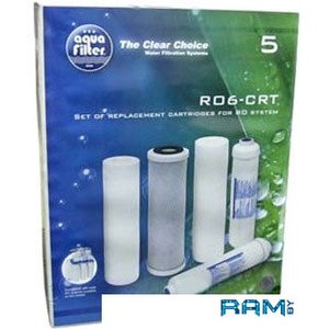 Комплект картриджей Aquafilter RO6-CRT