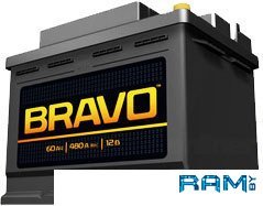 Автомобильный аккумулятор BRAVO 6СТ-90 Евро / 590010009 90 А/ч